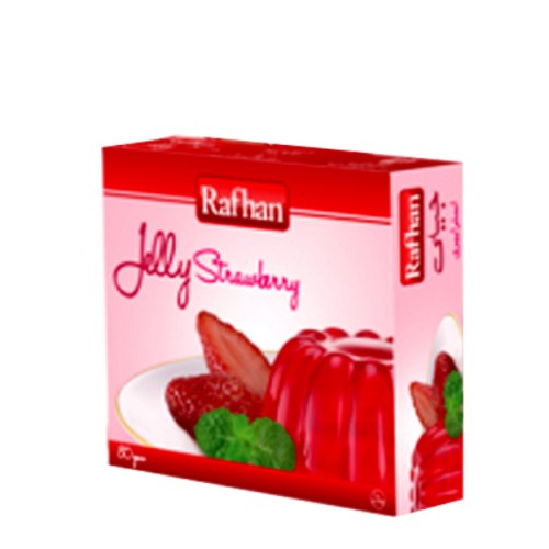 Rafhan Strawberry Jelly Mix 80gm